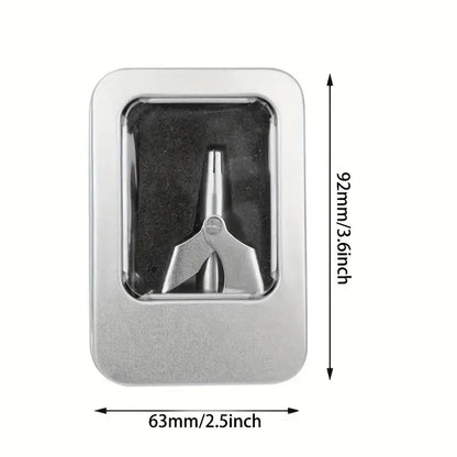 Stainless Steel Ear and Nose Hair Trimmer Set