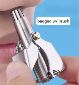 Stainless Steel Ear and Nose Hair Trimmer Set